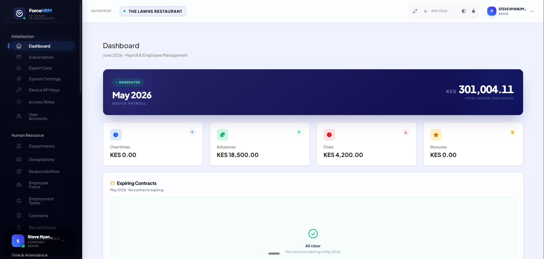 Force HRM - Managed Payroll & HR Platform